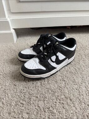 Nike Kids Low-Top Sneakers - Black/White